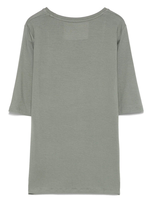 MAJESTIC SCOOP NECK TEE
